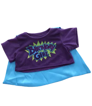 8" Birthday Hero Girl Tee