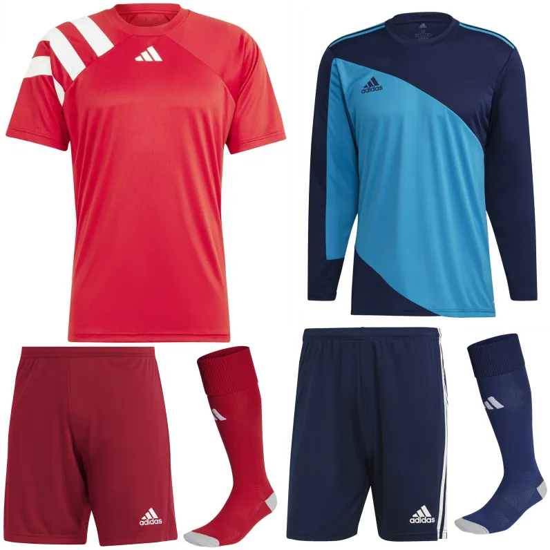 ADIDAS FORTORE 23 KIT BUNDLE RED WHITE