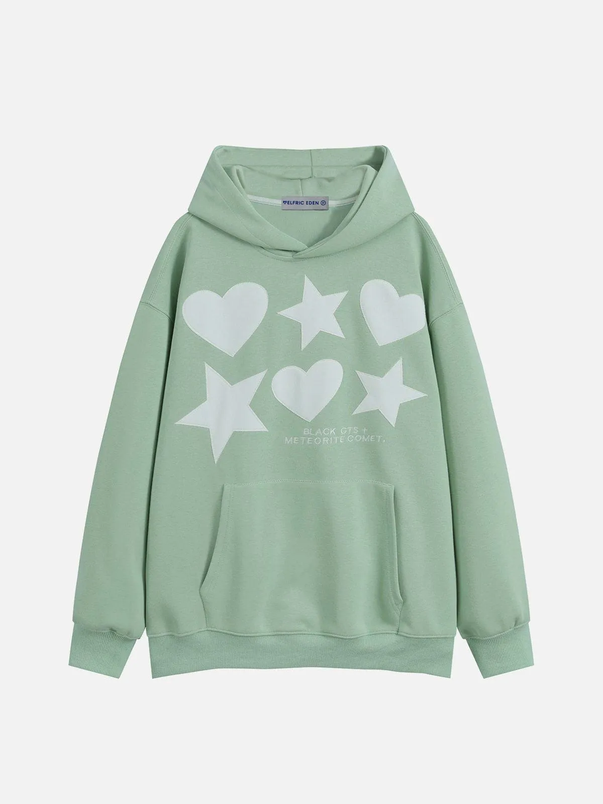 Aelfric Eden Embroidery Star Heart Hoodie