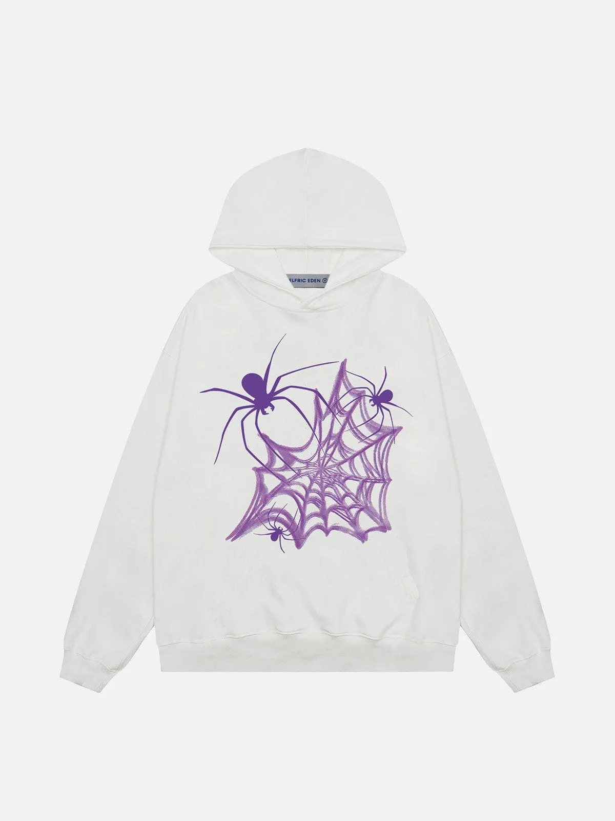 Aelfric Eden Heart Spider Web Print Hoodie