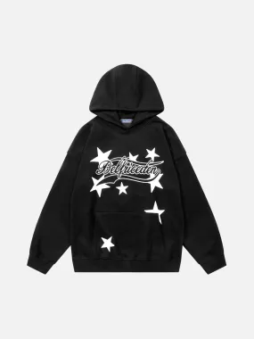 Aelfric Eden Star Print Hoodie