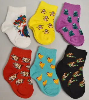 animal craze baby socks Case of 100