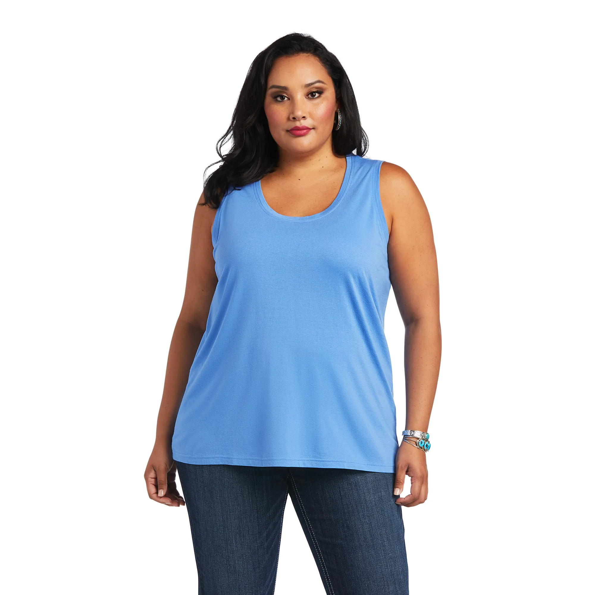 Ariat Ladies Element Sleeveless Reykjavik Blue Tank 10040588