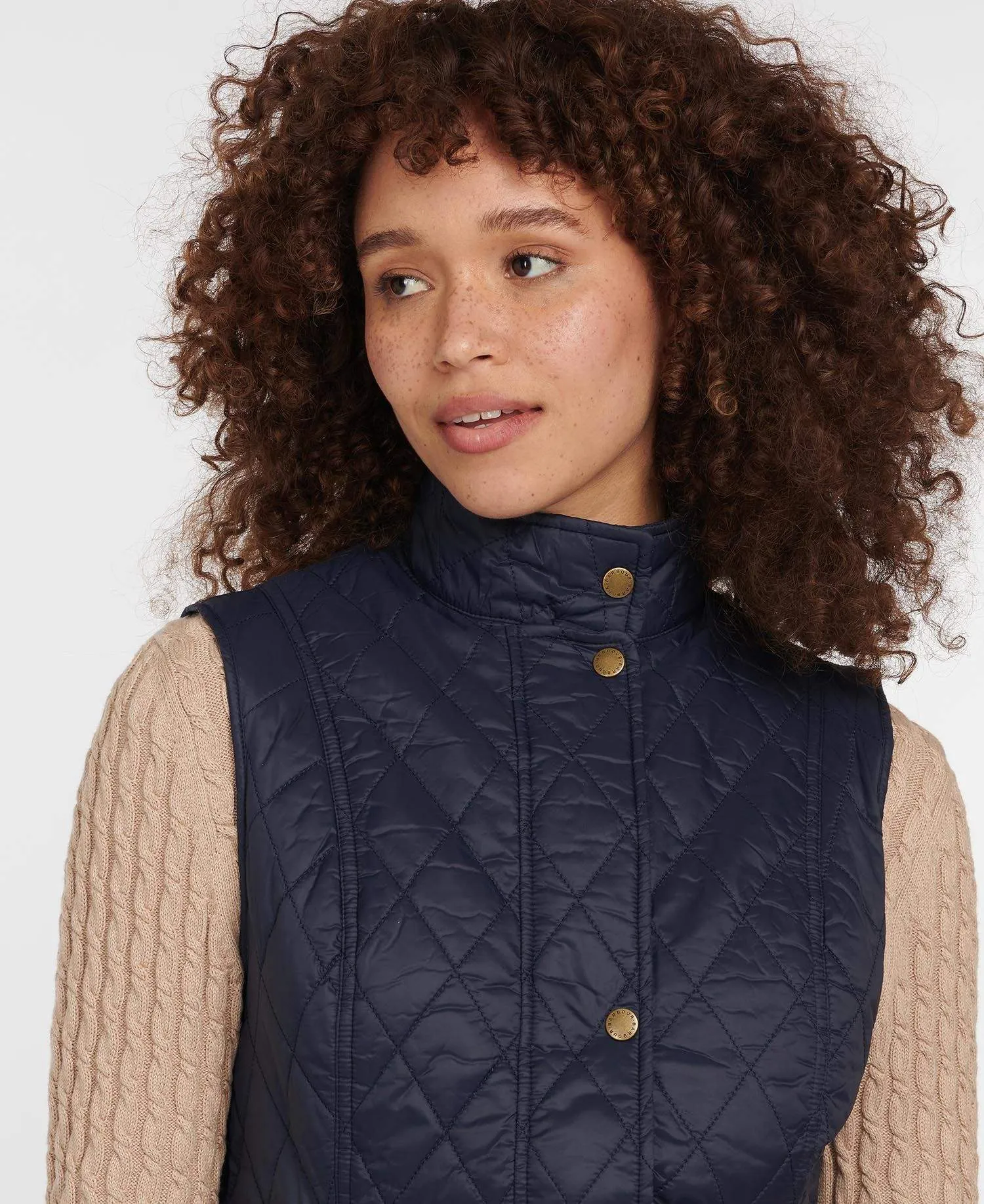 Barbour Dömuvesti - Otterburn Gilet - Navy