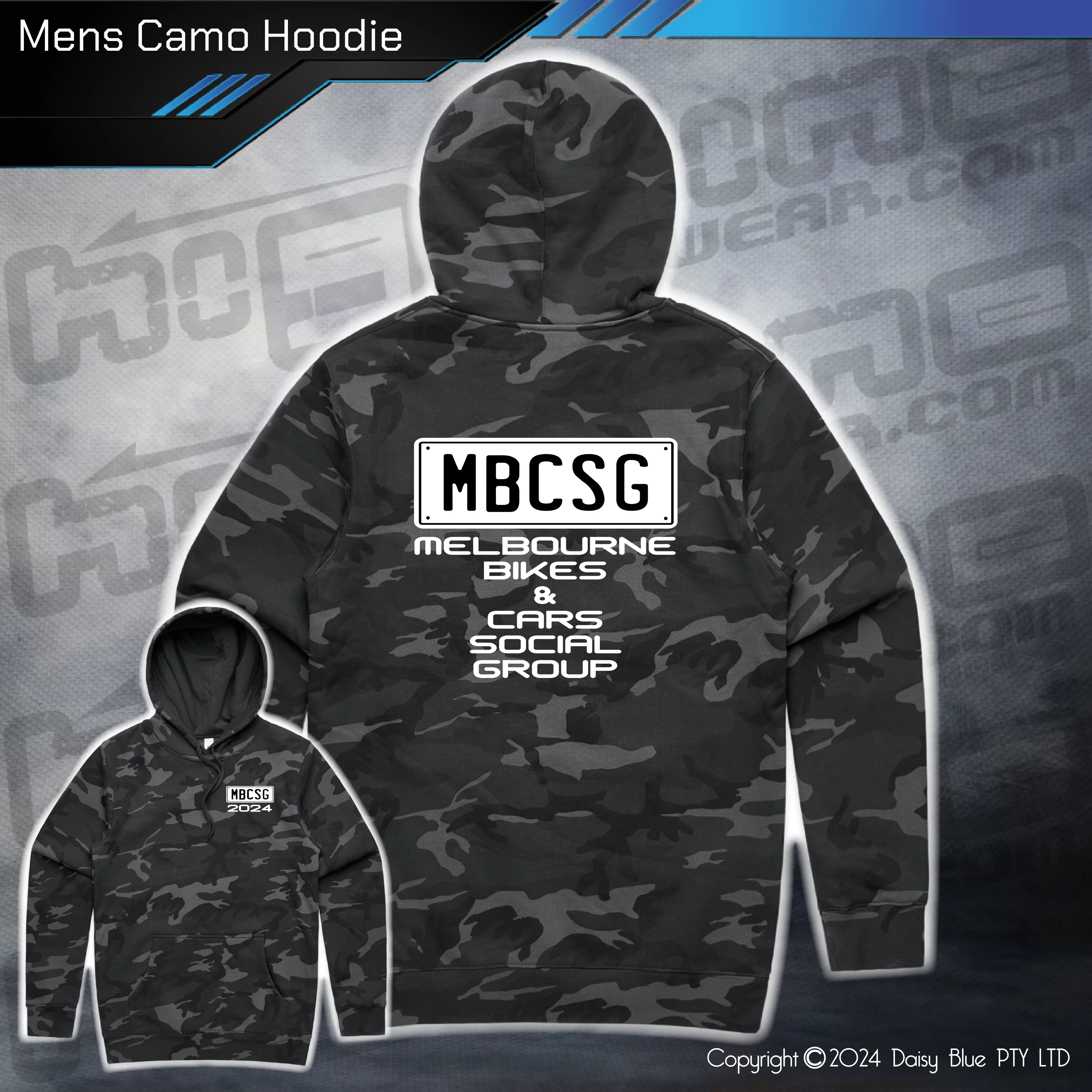 Camo Hoodie - MBCSG