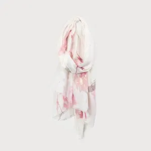 Caracol Woven Scarf 6175-PNK Pink Combo