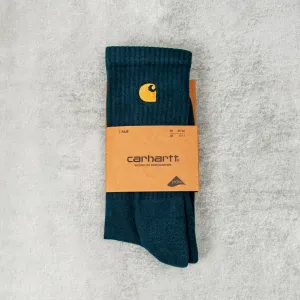 Carhartt WIP Chase Socks - Duck Blue