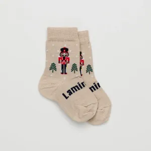 Christmas Baby & Child Socks Crew - Nutcracker