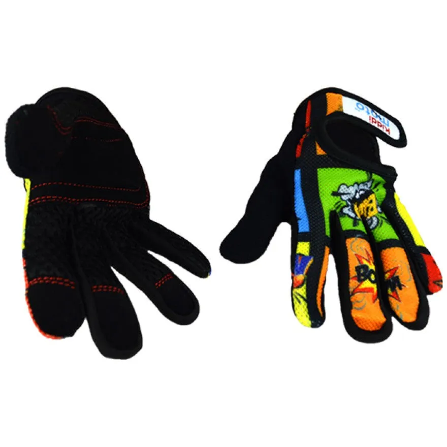 Comic Full Finger Cycling Gloves