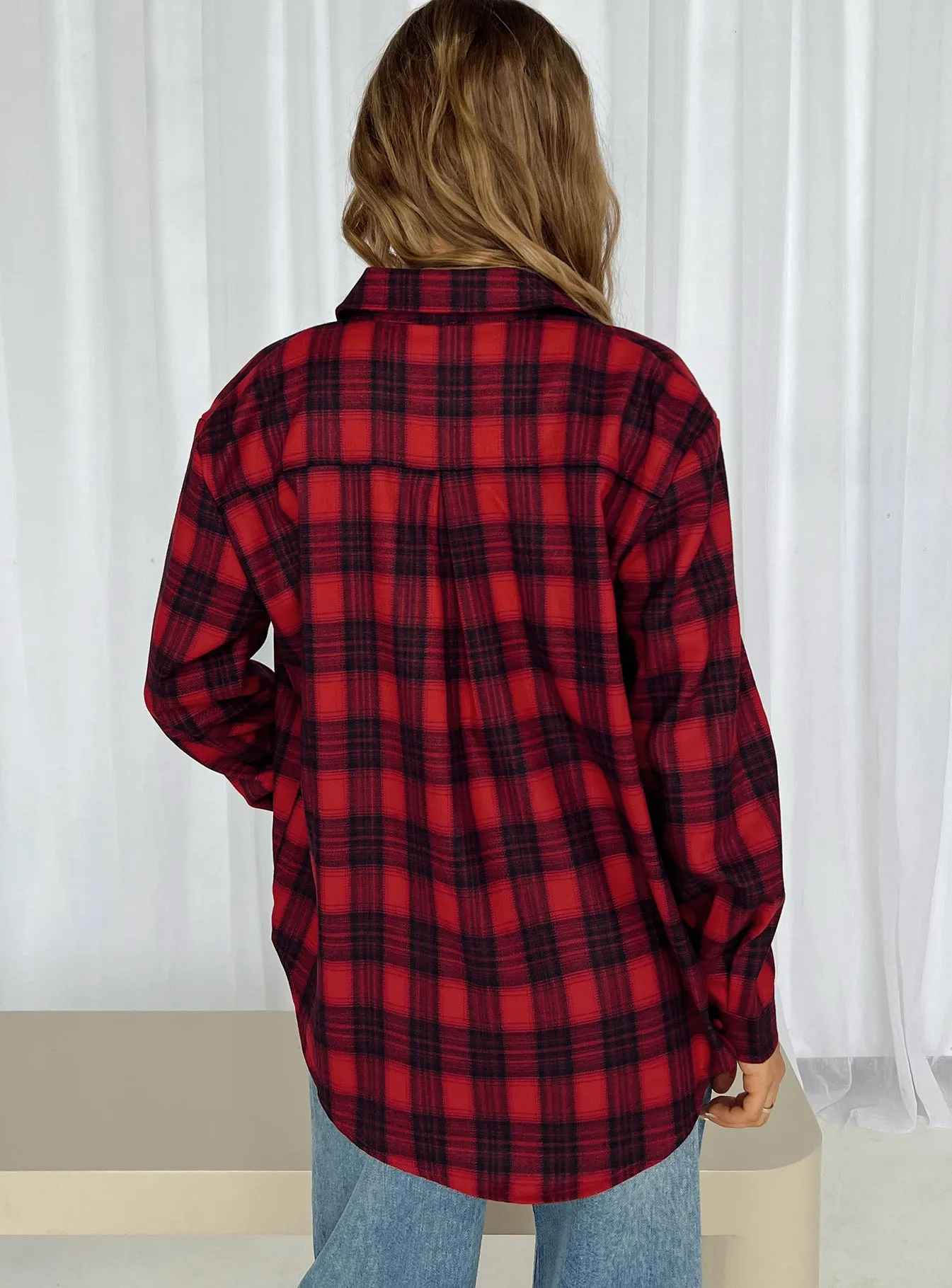 Deacon Shirt Red Tartan