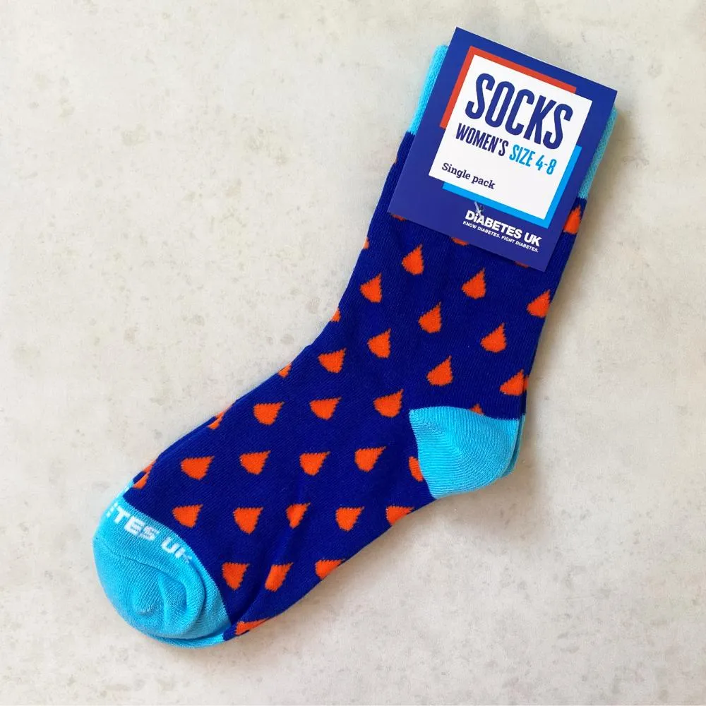 Droplet Diabetes UK Socks