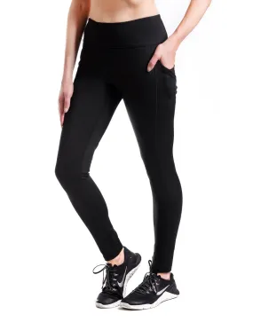 Fleece Lined Leggings, Side Pockets