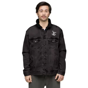 Frog & CO Unisex Denim Sherpa Jacket