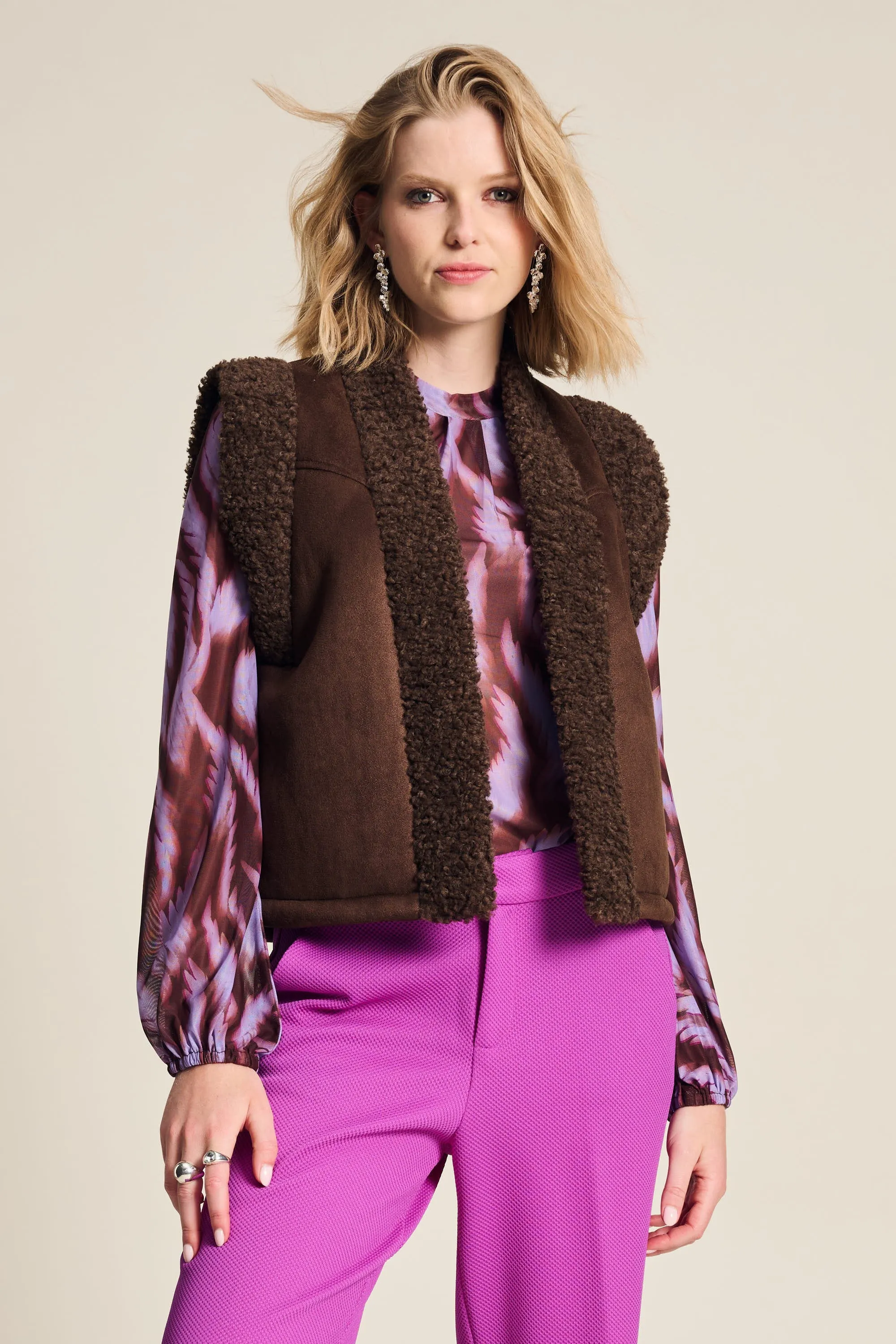 GILET - Lammy Brown