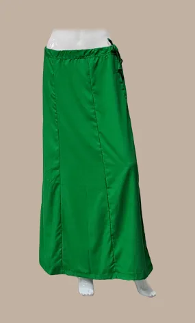 Green Cotton Under Skirt