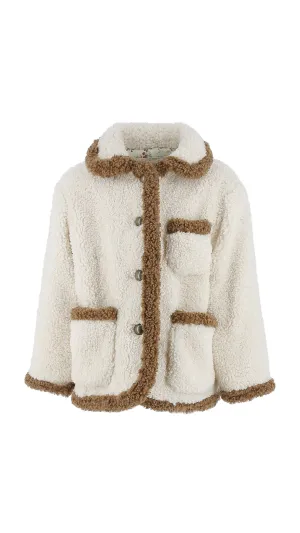 Ivory Sherpa Jacket