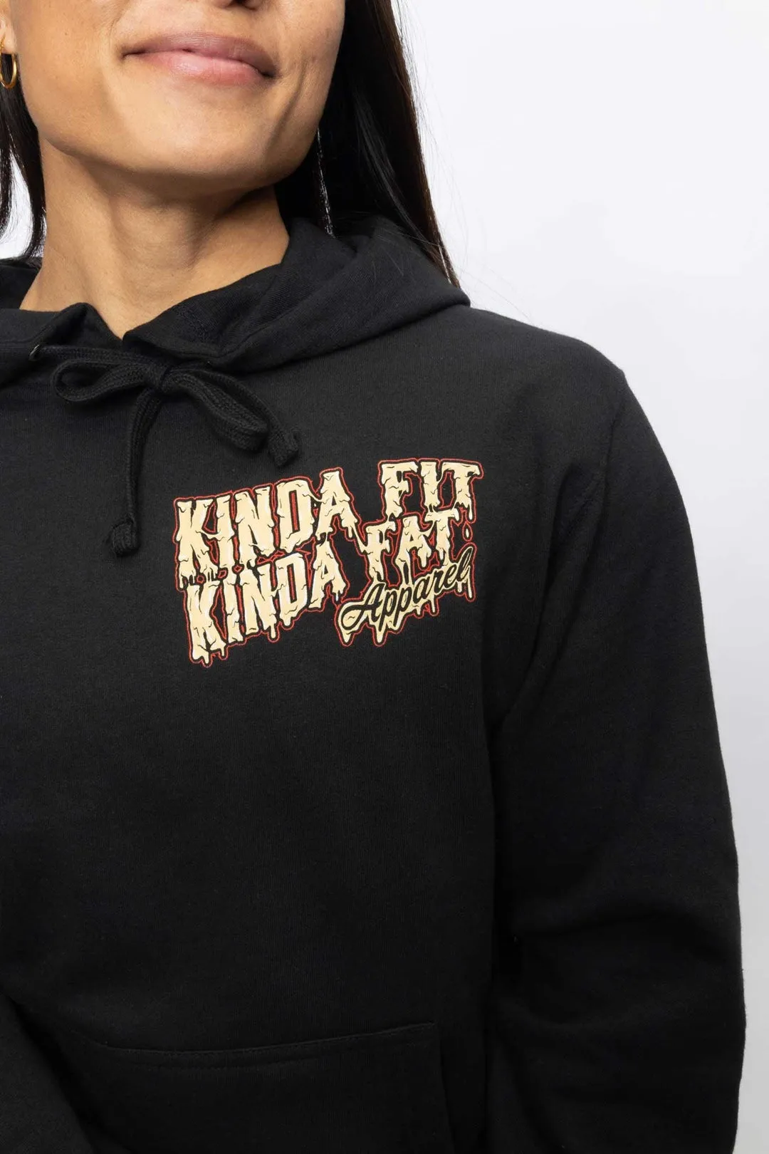 Kinda Fit Kinda Fat Plateroni Pizza Hoodie