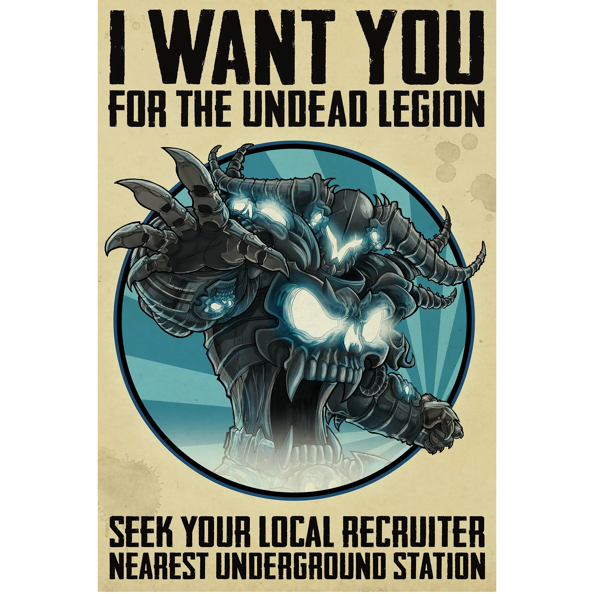 Legion Recruitment War Scroll - Collector's Print