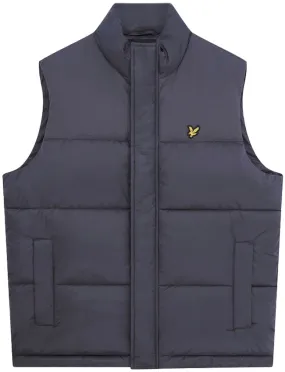 Lyle and Scott Mens Wadded Gilet Gunmetal