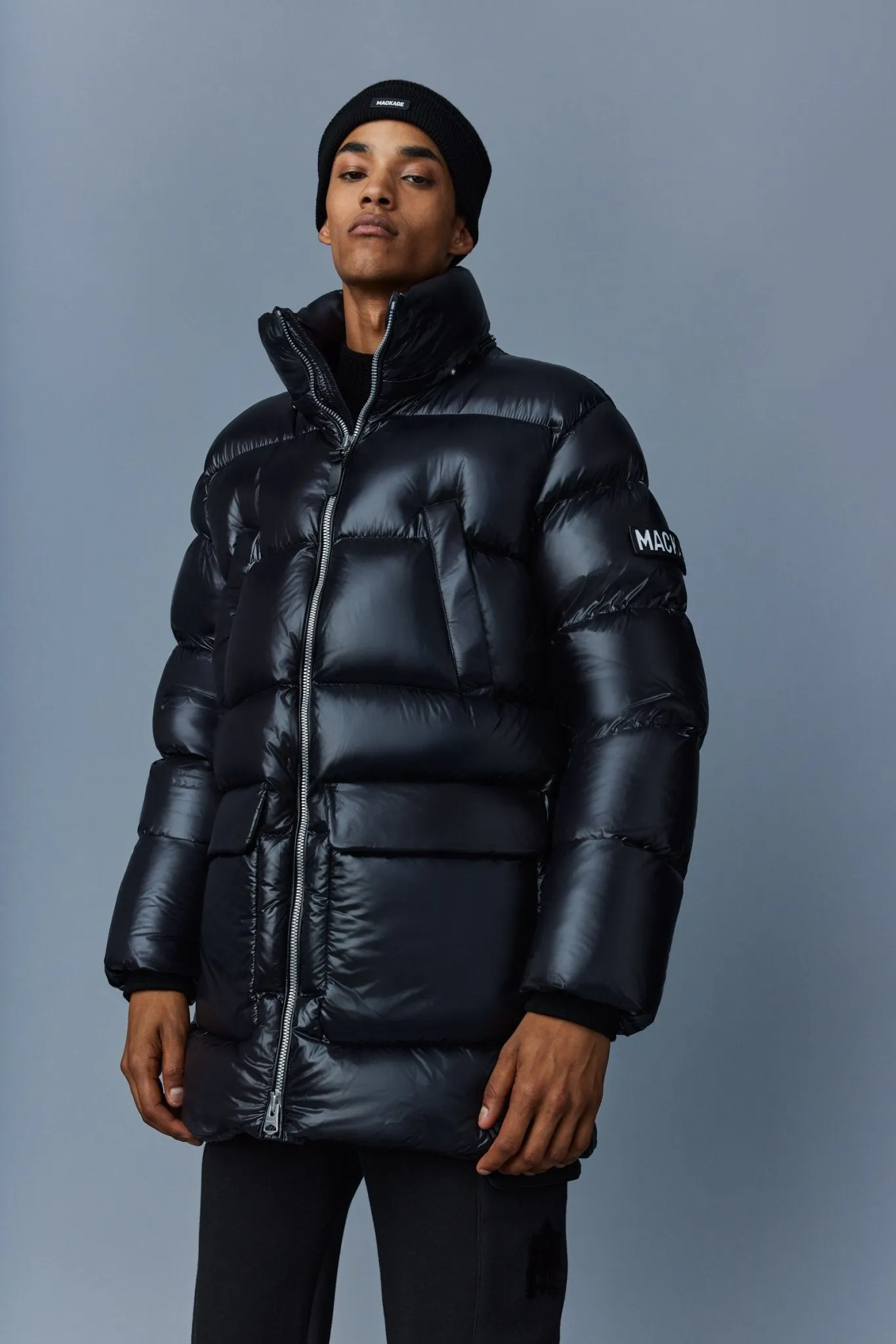 MACKAGE KENDRICK-R - Lustrous Light Down Parka With Hood