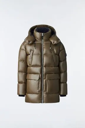 MACKAGE KENDRICK-R - Lustrous Light Down Parka With Hood