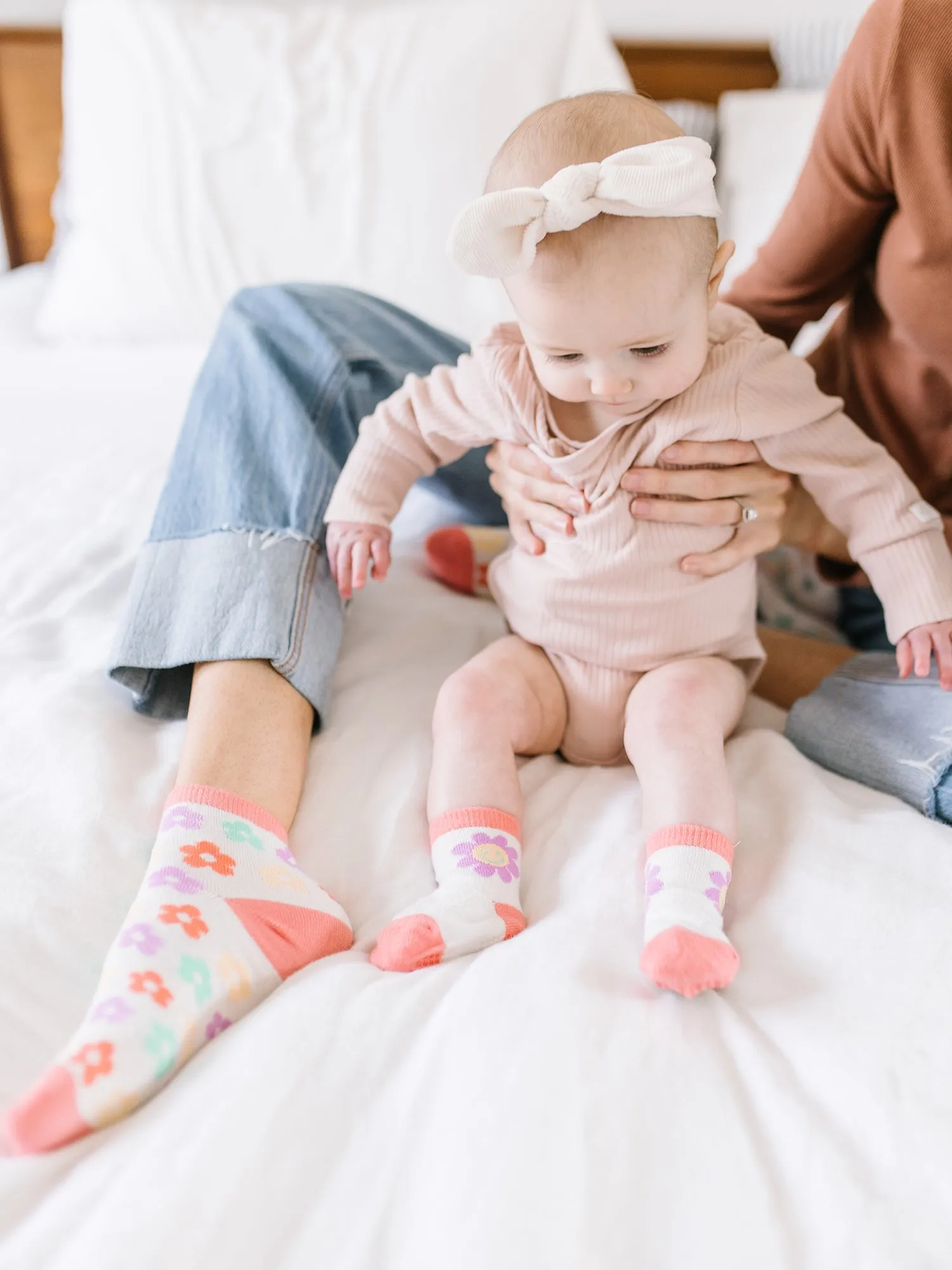 Mama & Me Matching Socks Set - Bonjour Bébé