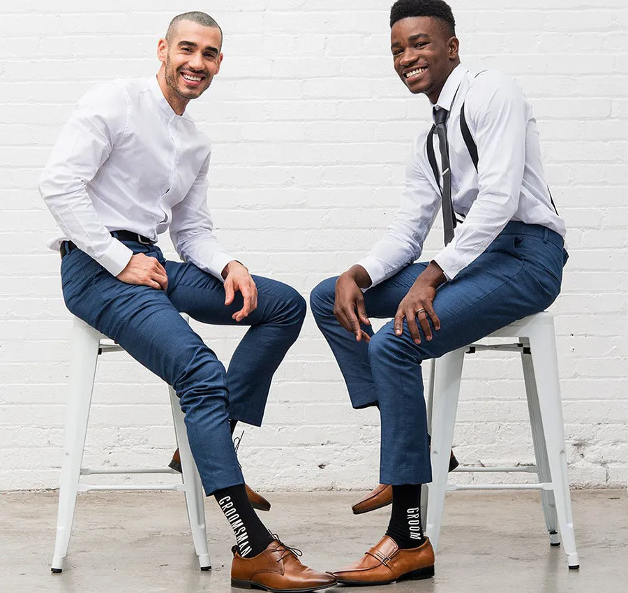 Men's Dress Socks - Groomsman