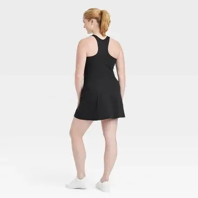 New - All In Motion Women's Fitness Active Dress Rompers Racerback UPF 50 