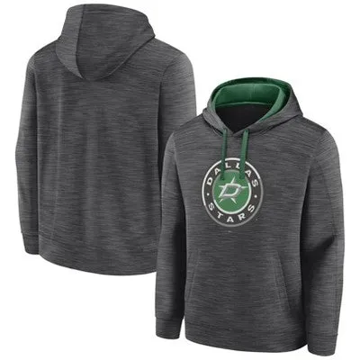 New - Dallas Stars Men's Pullover Hooded Hoodie Graphic Tagless