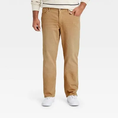 New - Goodfellow & Co Men's Tall Athletic Fit Ankle Relaxed Jeans