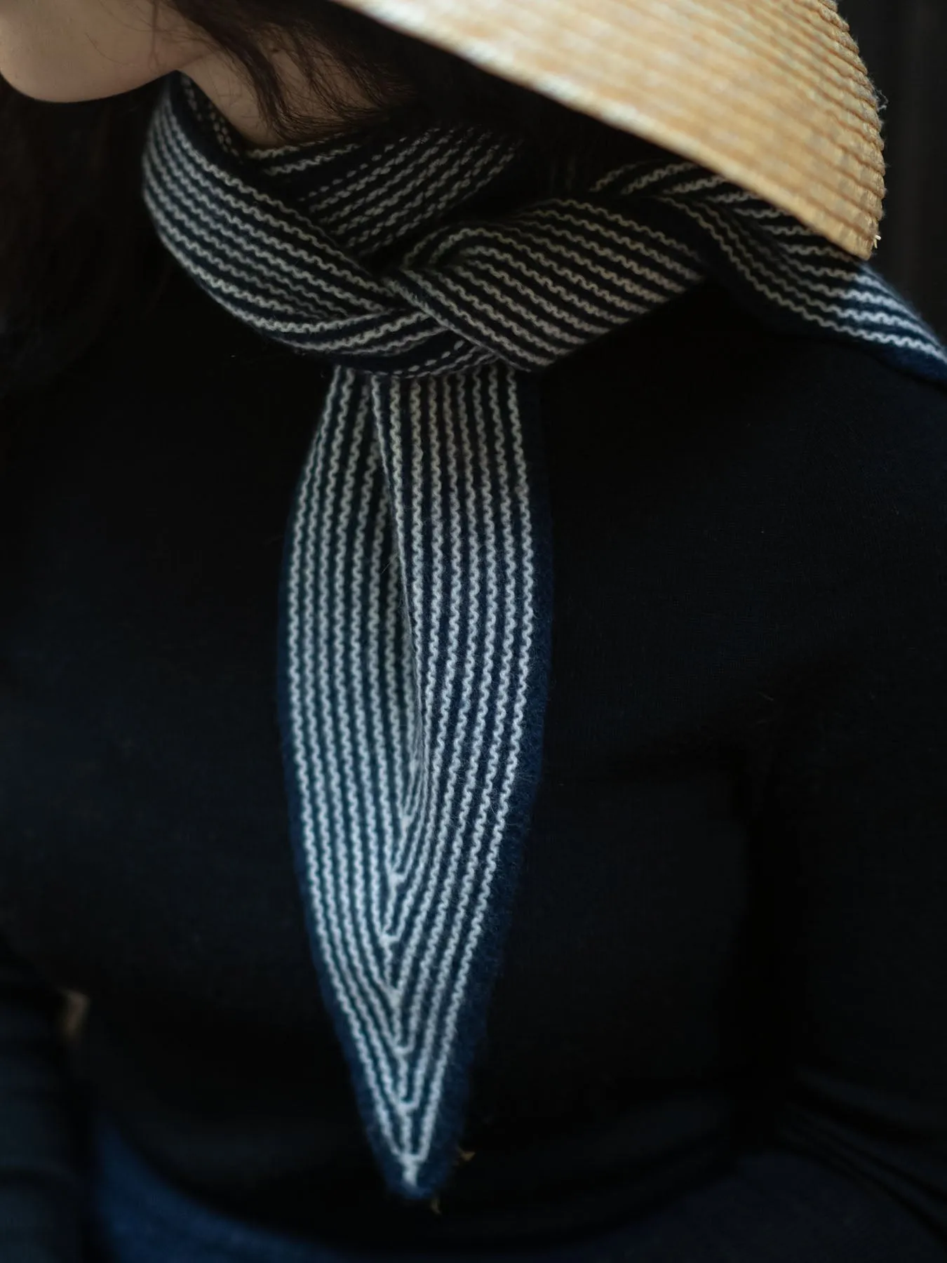 Oats & Rice - Stripey Tie Scarf