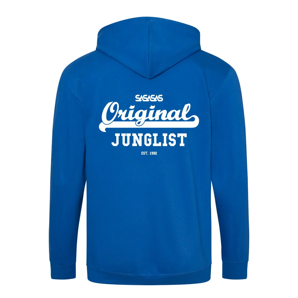 Original Junglist Zipped Hoodie