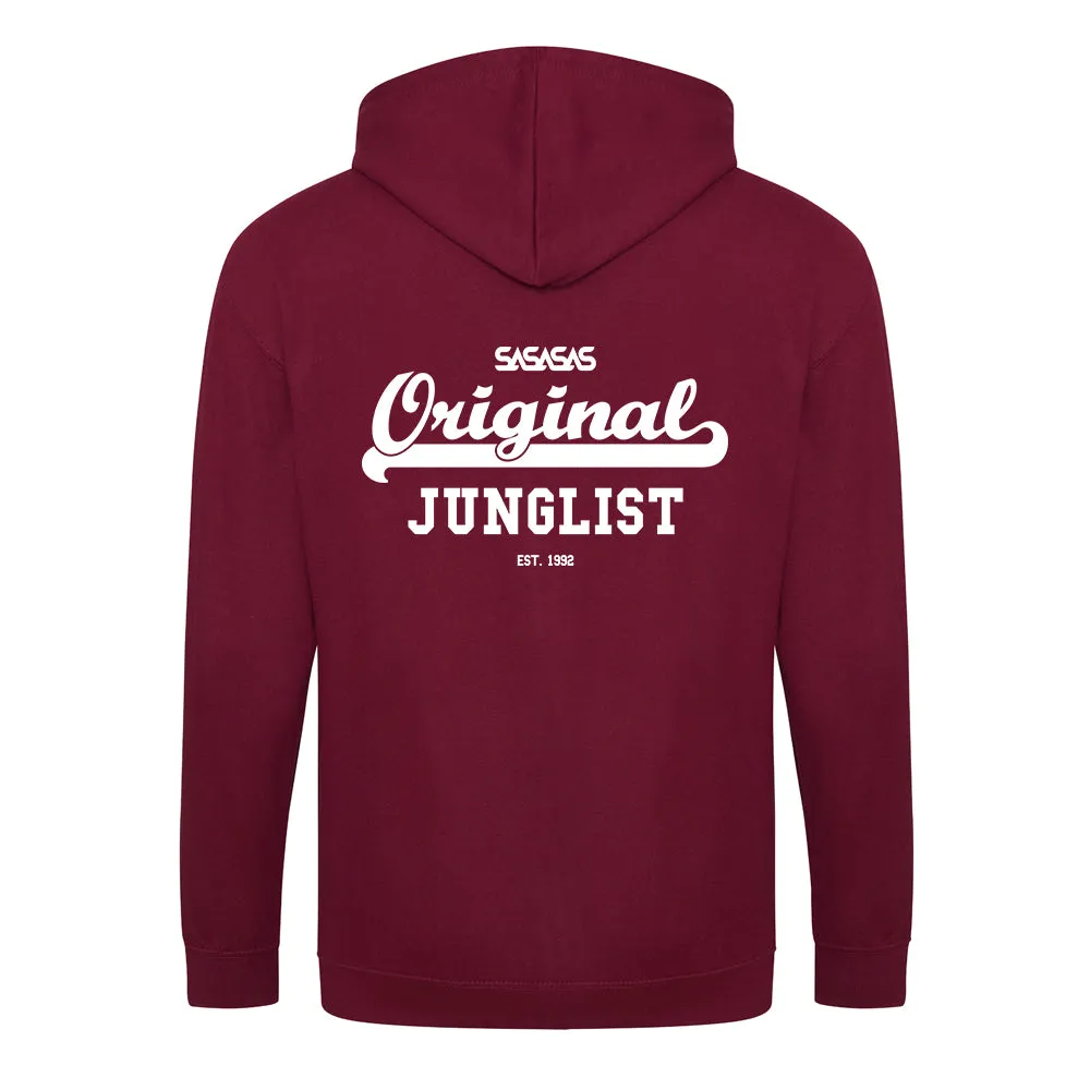 Original Junglist Zipped Hoodie