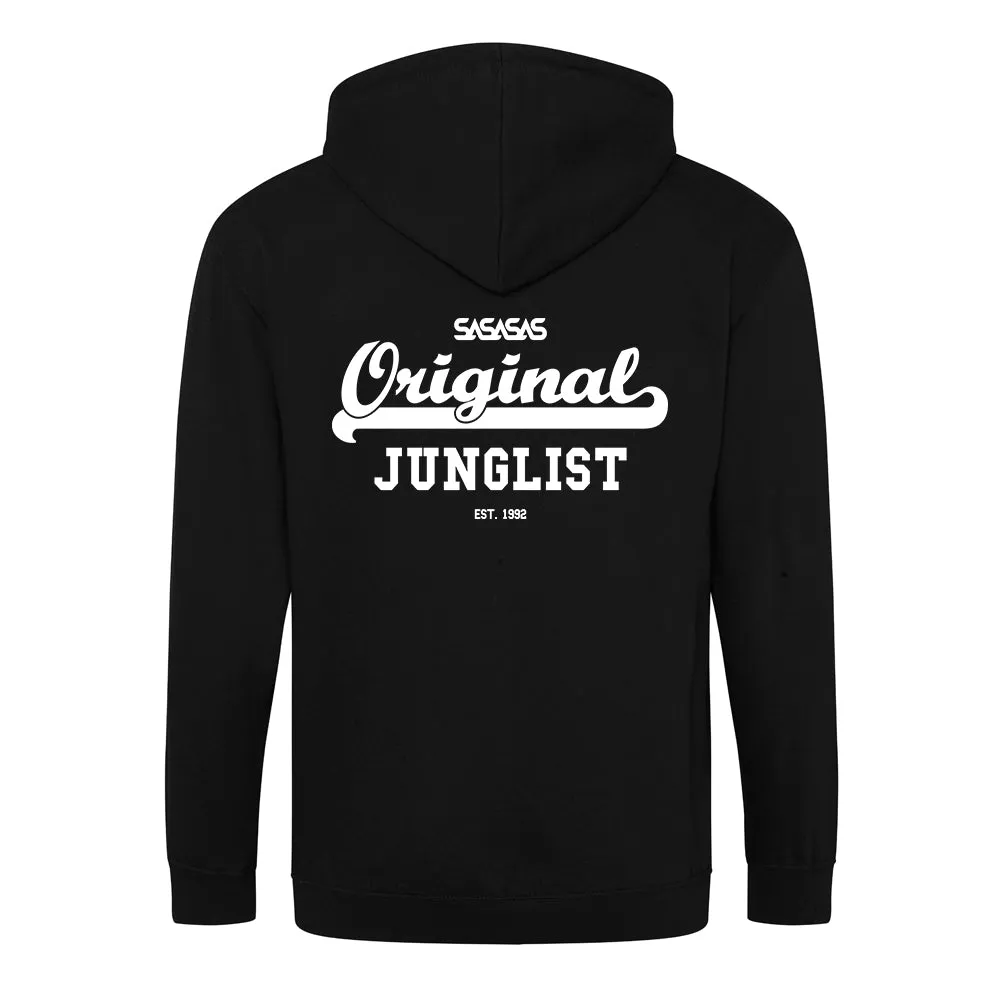 Original Junglist Zipped Hoodie