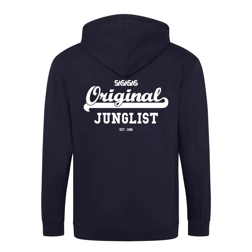 Original Junglist Zipped Hoodie