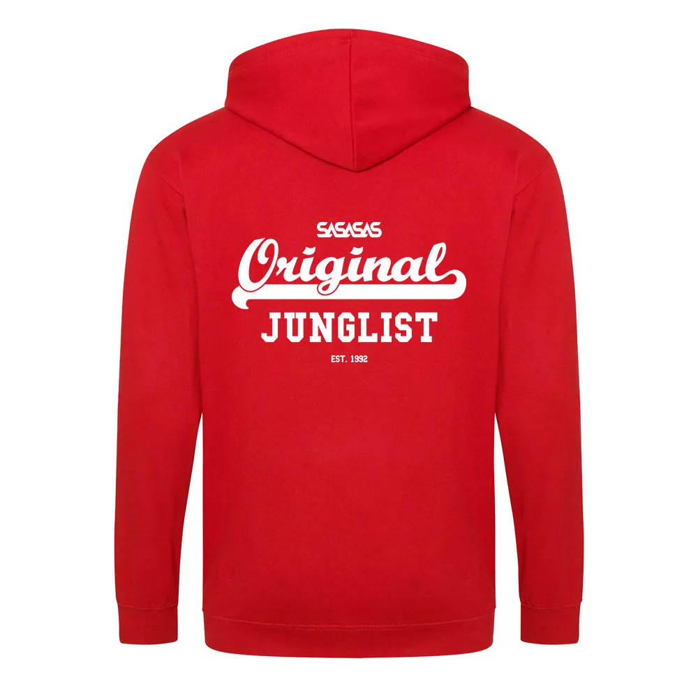 Original Junglist Zipped Hoodie