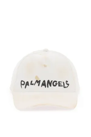 Palm angels used-effect baseball cap