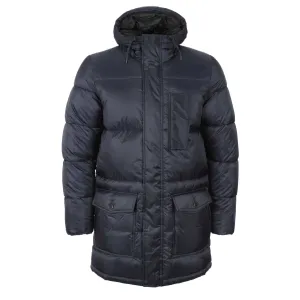 Paul Smith Fibre Down Parka Jacket in Dark Navy