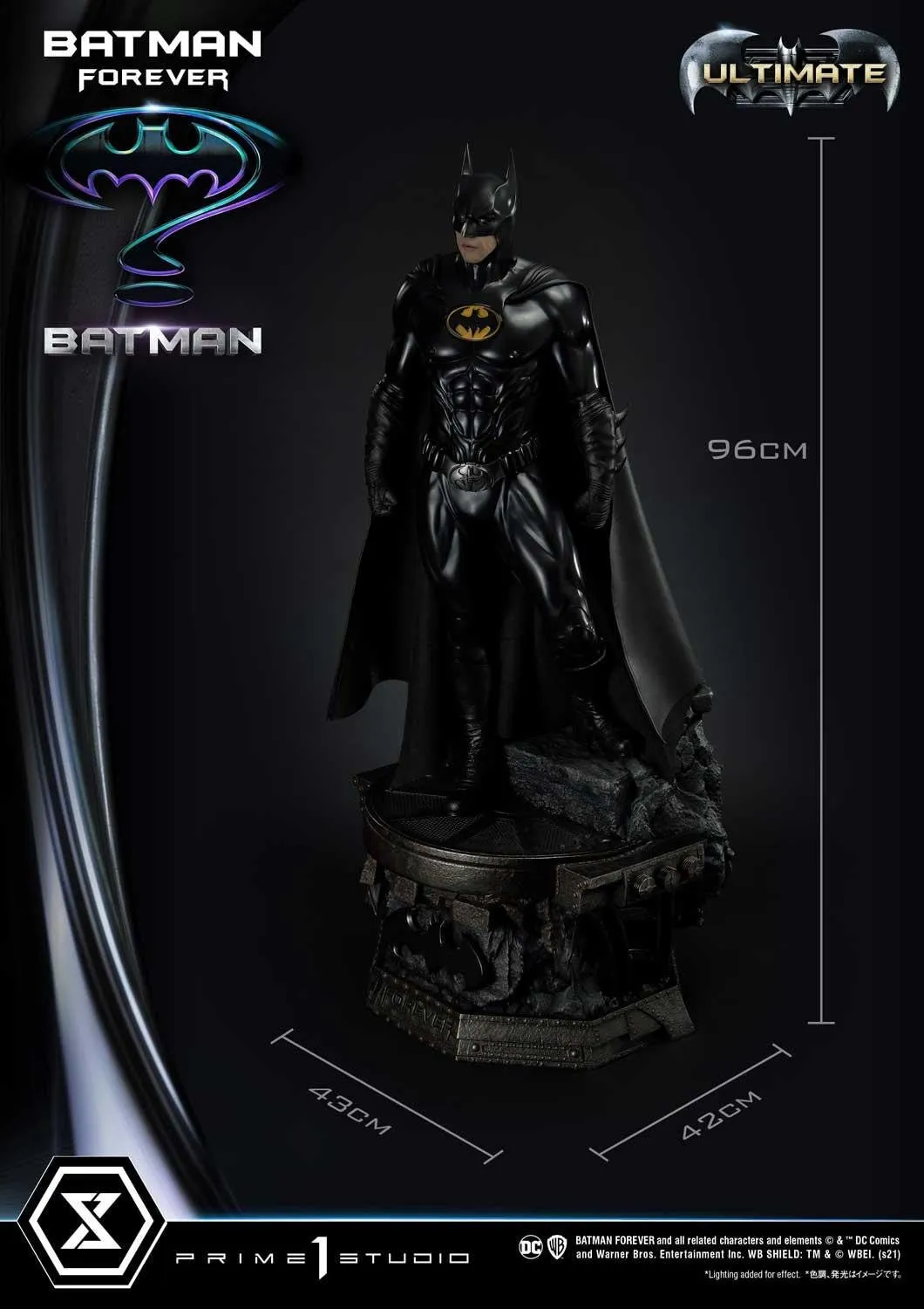 PRE-ORDER: Prime 1 Museum Masterline Batman Forever Batman Ultimate Bonus Version 1/3 Scale Statue