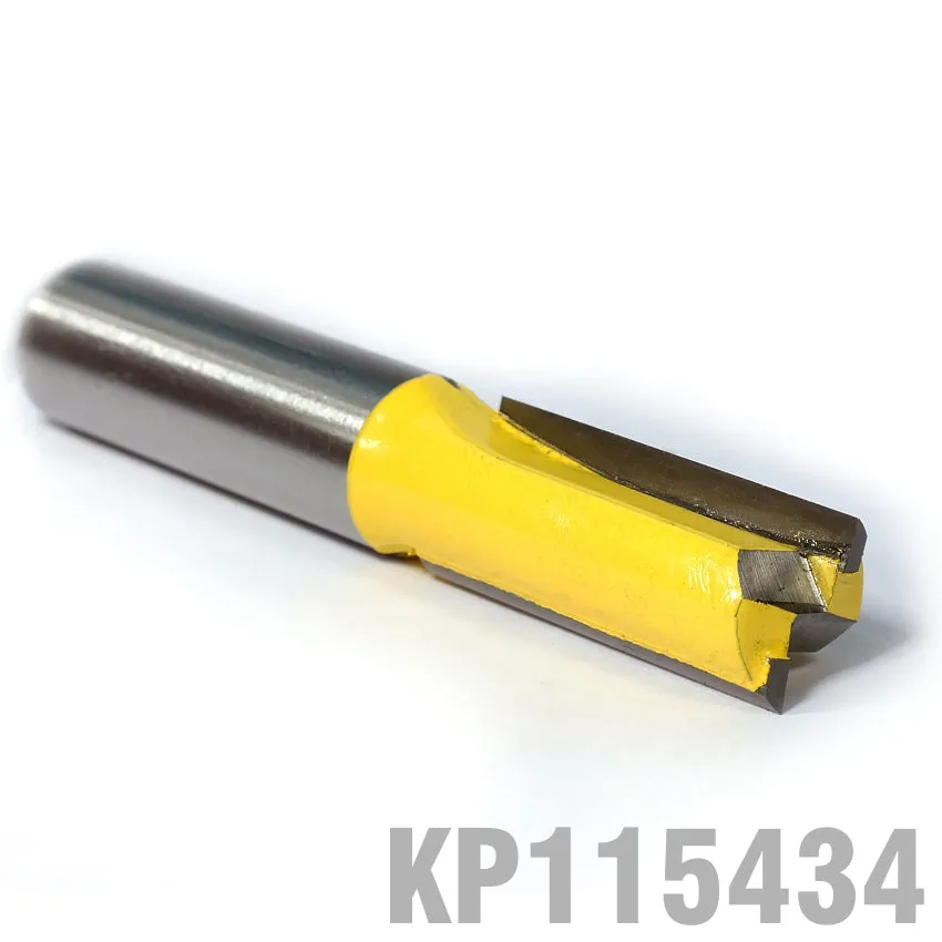 PRO-TECH STRAIGHT BIT 1/2'(12.7MM) X 1 1/4'(31.8MM) CUT 2 FLUTE WITH BOTTOM CUT KP115434