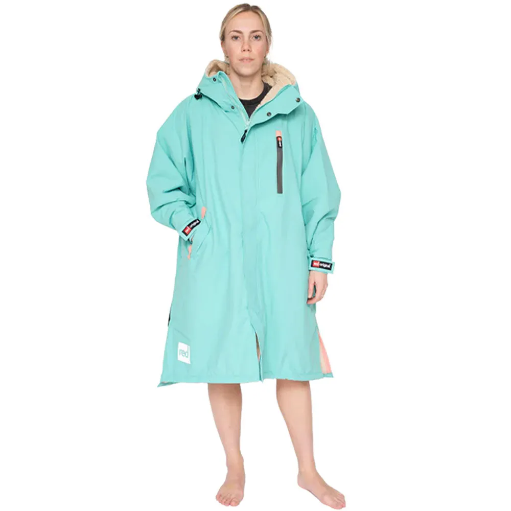 Red Paddle Pro Change Jacket Long Sleeve  - Icebergs Aqua