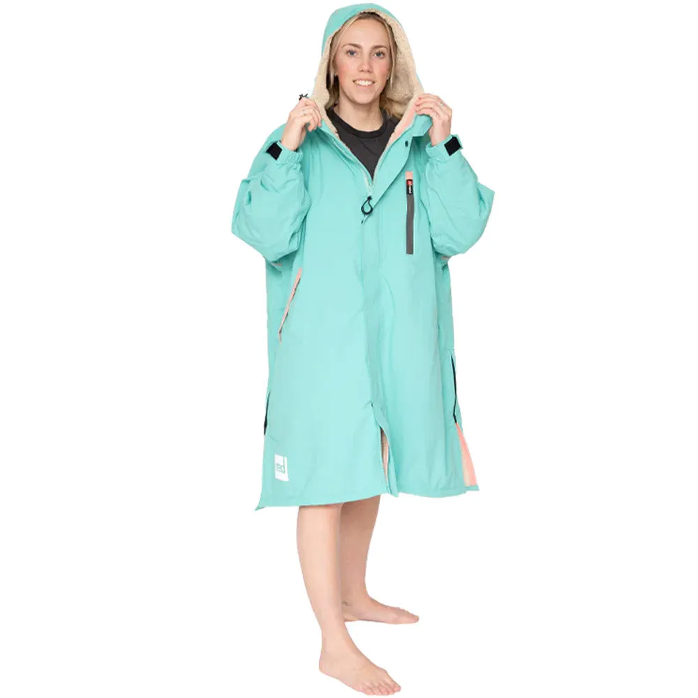 Red Paddle Pro Change Jacket Long Sleeve  - Icebergs Aqua