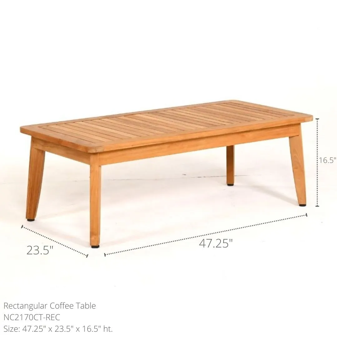 Seaside Rectangular Coffee Table