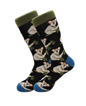 Sick Socks - Koala - Exotic Animal Designer Socks