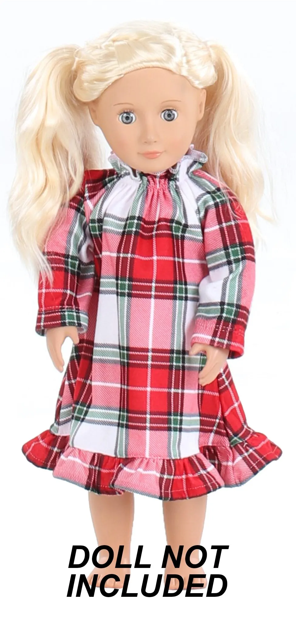 SleepytimePjs Family Matching Christmas Red & White Plaid Flannel Pajamas