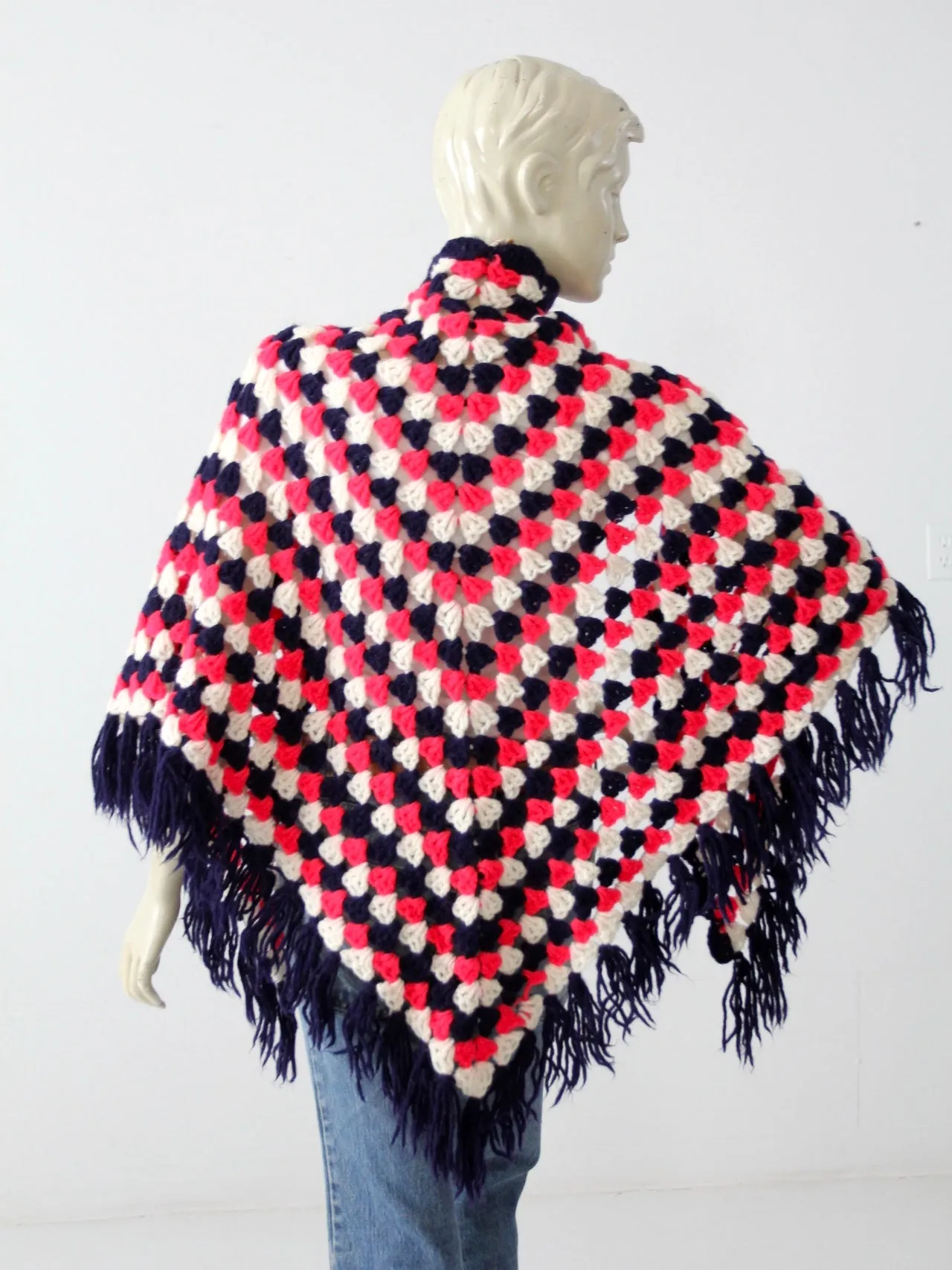 vintage 70s shawl