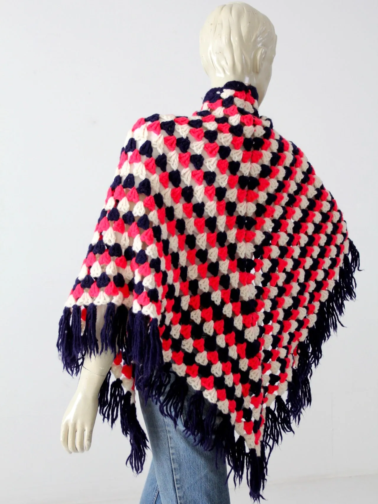 vintage 70s shawl