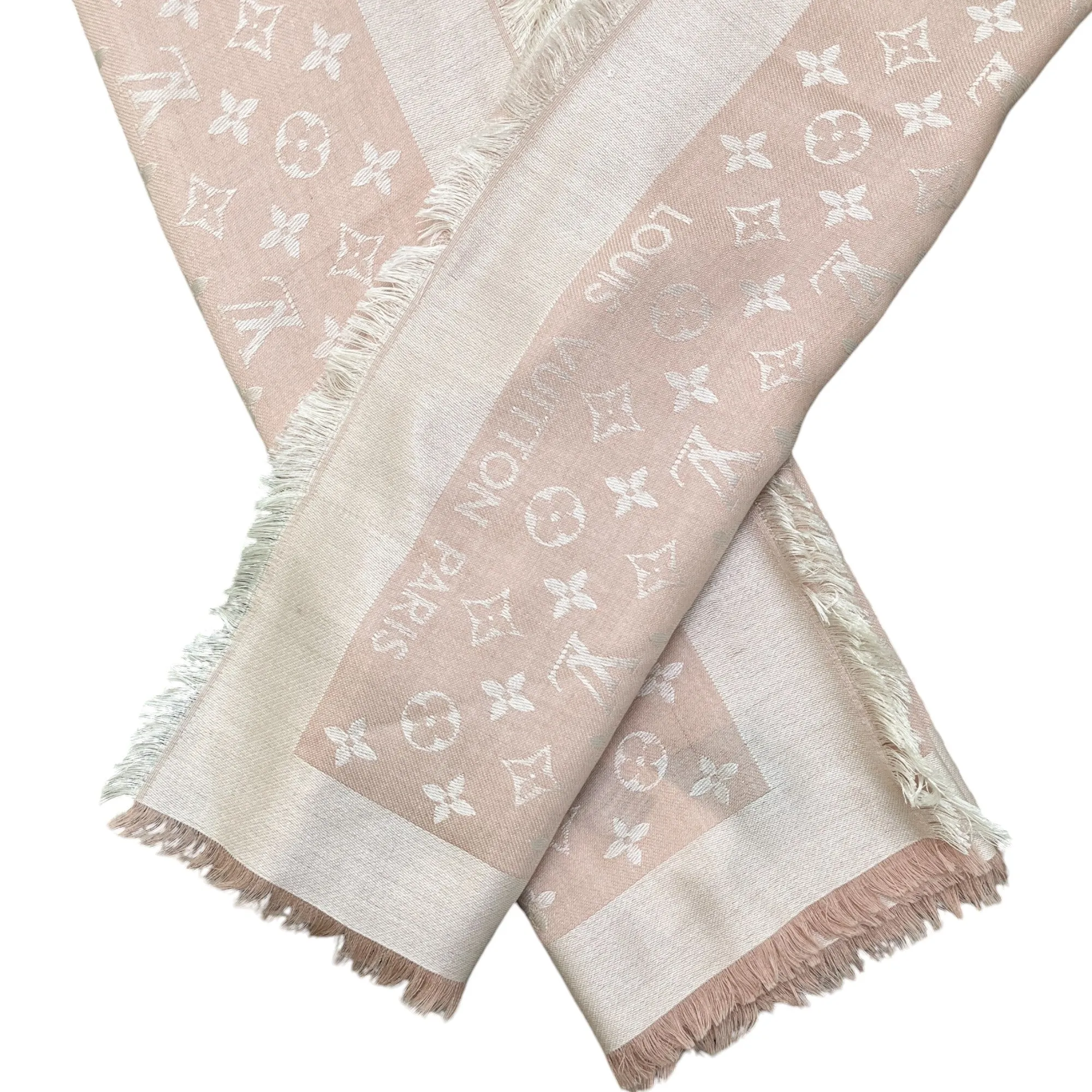 Women's Monogram Scarf Pink