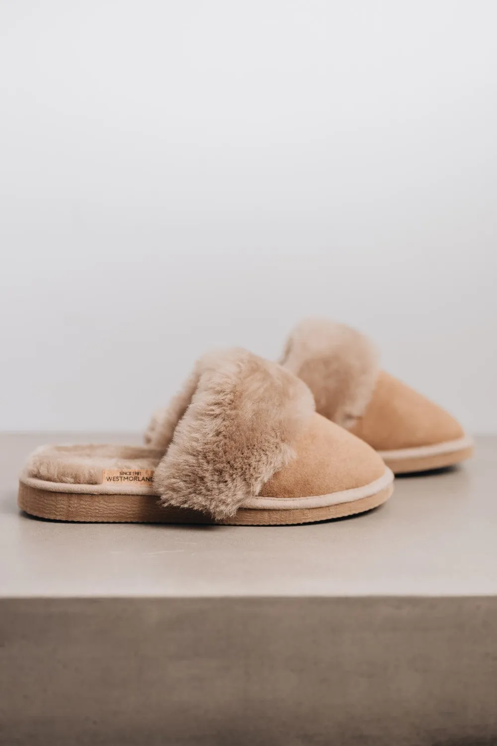 Women's Sheepskin Slip-on Slippers | VERONICA