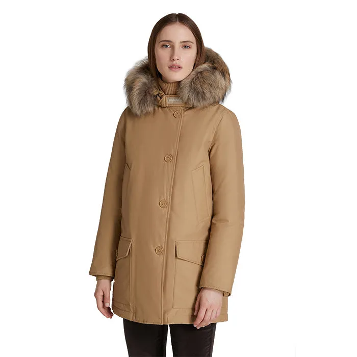 Woolrich Women Ws Arctic Parka Df |WW0164| GOK Gold Khaki